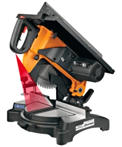 TRONCATRICE PER LEGNO "ORANGE 250" CON PIANO IN ALLUMINIO - COMPA.